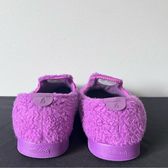 Allbirds Purple Wool Lounger Fluffs Size 8 - Picture 3 of 9